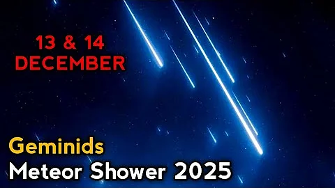 You’ll Regret Missing This! The Brightest Meteor Shower Is TODAY! Geminids meteor shower 2025 live