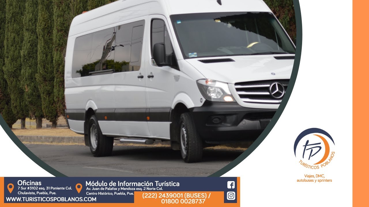 renta de sprinter en puebla, para viajes en tabasco