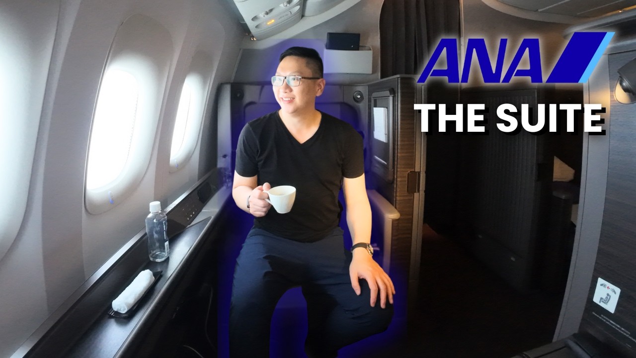 11 Hours in ANA First Class "The Suite" |  San Francisco to Tokyo ✈️ Boeing 777-300ER