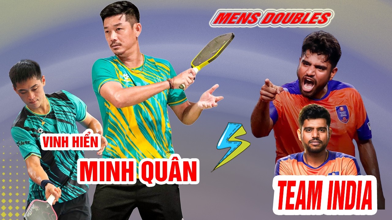 Asia Pickleball Showdown 🇻🇳🇮🇳 | Minh Quan & Vinh Hien vs India Stars