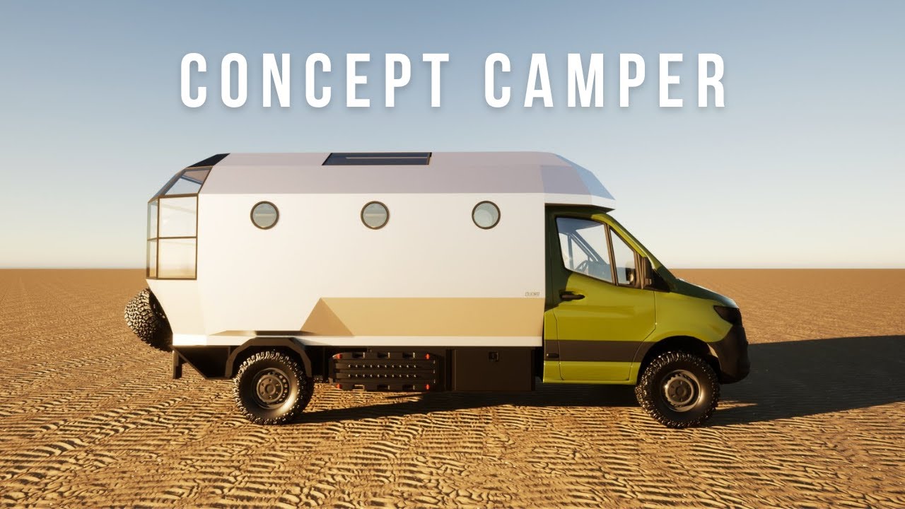 The Strangest RV EVER // Texino Atrium Concept Camper - YouTube