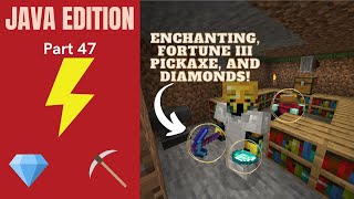 It's Enchanting (And Fortune!) Time! | Minecraft Java Edition Hardcore - Part 47 Profile
