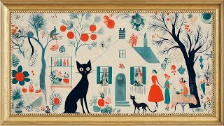 4 Hours of Ambient Art | Silent Screensaver for Frame TV 🖼️ | Vintage Life Gallery