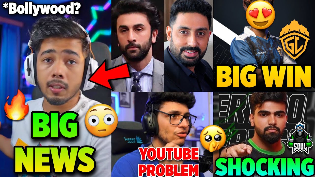 Scout BIG NEWS from Bollywood Ranbir Kapoor😍🔥 GodLike Big Victory😳 SouL Omega Shocking🥵 S8uL Sid