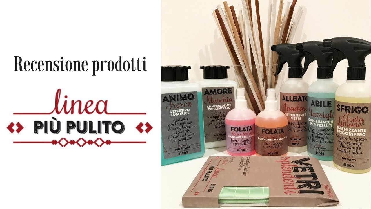 Recensione prodotti Linea Più Pulito theserenyna facebook