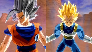 Goku Bestia vs Vegeta SSJ Rage 【DBZ BT3 PS2 Mod】