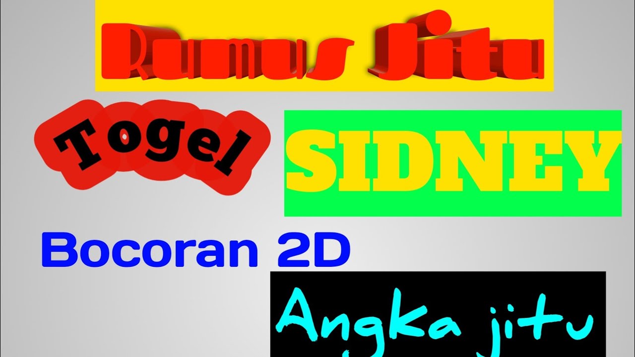 Prediksi Togel Sidney Kamis 10 Desember 2020 Sd Hari Ini Sidney Hari Ini Rumus Jitu Youtube