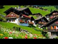 Grindelwald  most beautiful village in switzerland  spring in switzerland mountain valley