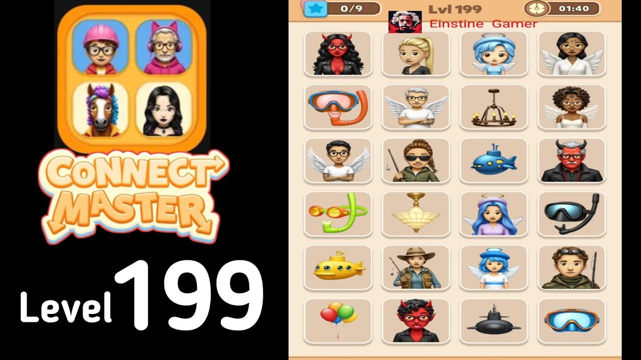 Connect Master Match Puzzle level 199 Guide Walkthrough Solution - YouTube