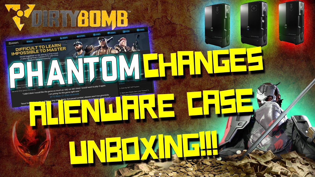Dirty Bomb | How to Get Free EXCLUSIVE Alienware Cases, Upcoming Changes, and More!