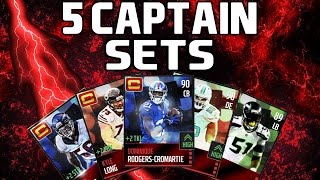 5 Captain Sets! - Madden Mobile 16