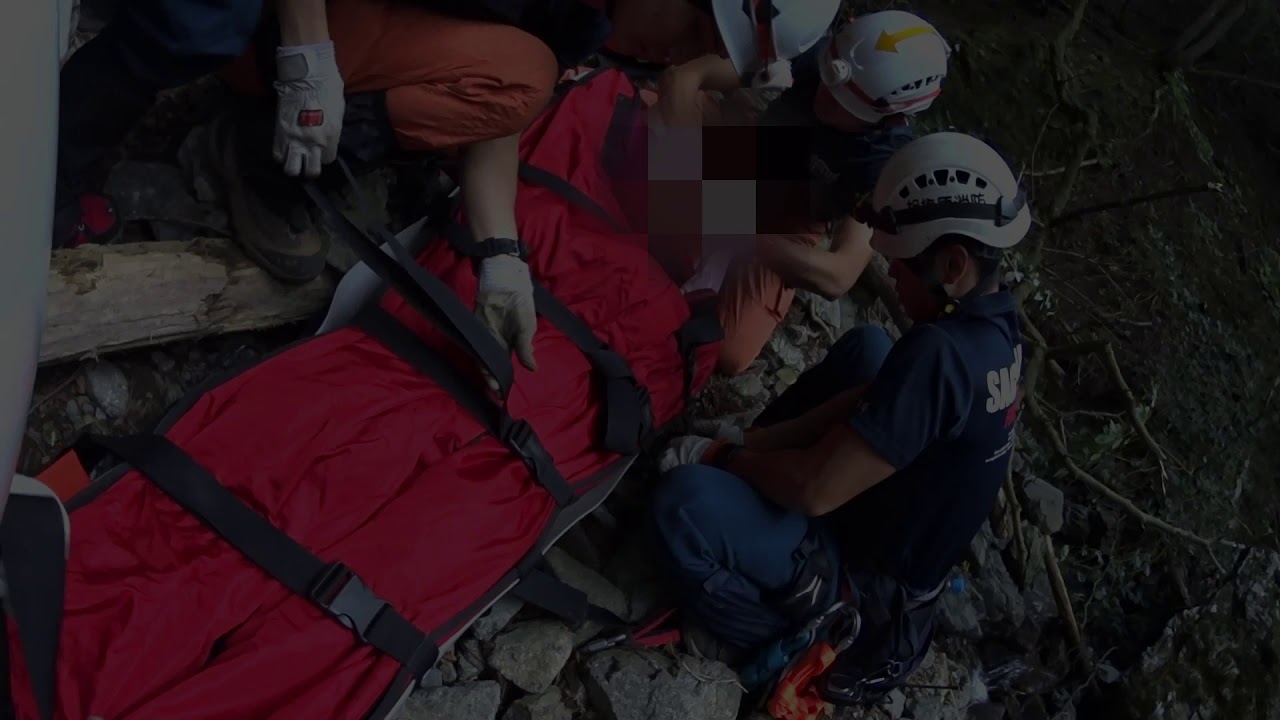 【横浜市消防局航空消防隊】#002神奈川県内での山岳救助事例 （横ヘリチャンネル）