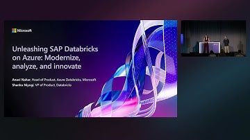 Unleashing SAP Databricks on Azure: Modernize analyze and innovate | BRK136
