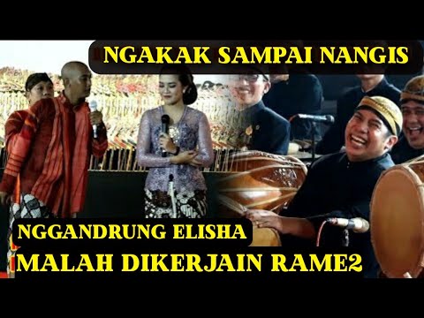 FULL NGAKAK. Cak Yudo - Andi TB Nggrandrung Elisha malah dikerjain Dalang2. #lucu #viral #tranding