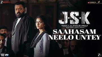 Thumbnail of Saahasam Neelo Untey | Janaki V Vs State of Kerala (Telugu) | Suresh, Anupama | Vaikom V, Gireesh N