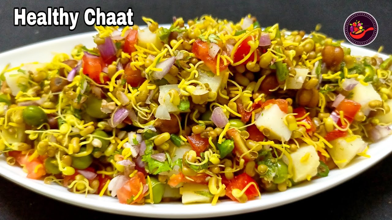Sprouted moth chaat recipe | Nasta recipe indian easy | Nashta recipe