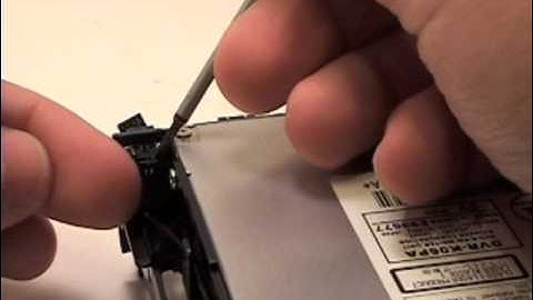 Mac Mini Intel Repair - SuperDrive Optical Drive Removal