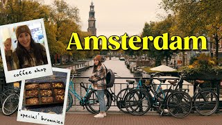 Amsterdam Travel Vlog | Day 1 We got HIGH!