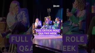 We Did a LIVE Show with Critical Roles Ashley Johnson, Laura Bailey & Marisha Ray