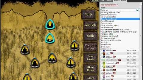 My level level account on Gemcraft Chapter 0