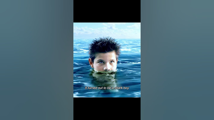 This boy actually grew shark fins and teeth #movie