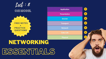 Network Essentials | Lec:8 OSI Model | Geeks&Whiz