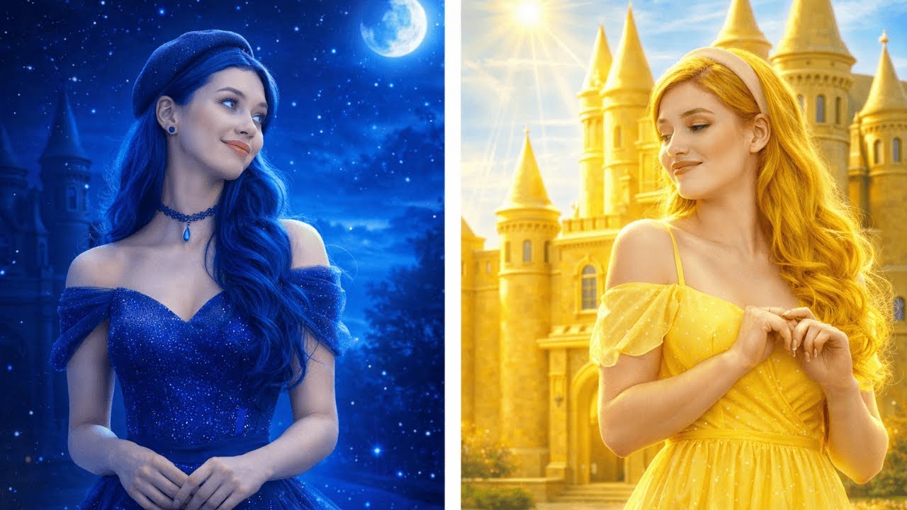 Утренний стиль vs Полуночный стиль! 🌞🌚 Битва макияжей!