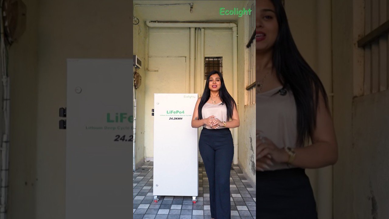 #01 EcolightEss Lithium-Ion LiFePo4 Solar Comparable Energy Storage system For Homes🏠 Offices🏢 Shop🛒