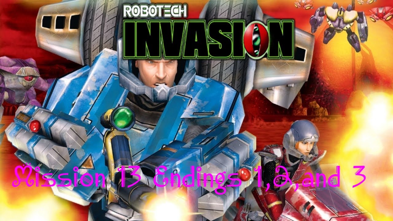 Robotech Invasion Mission 13 FINALE (No Commentary) Endings 1,2, and 3 (Hard Difficulty)
