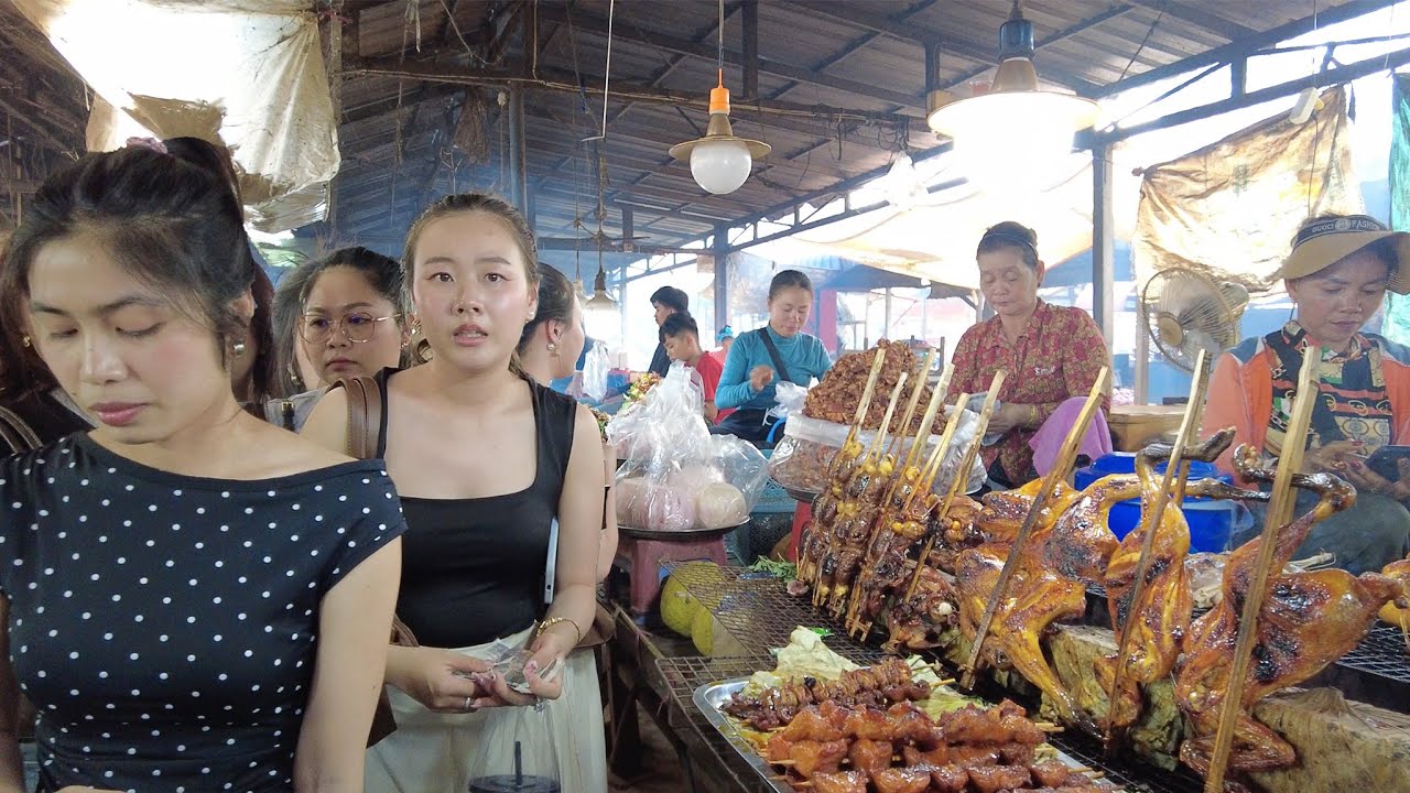 Cambodian Countryside Street Food Tour | Best Local Foods in Cambodia
