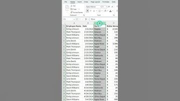 How to Unhide All Columns in Excel #exceltips