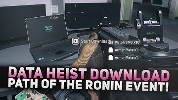 Complete a Download During the Data Heist Public Event - The Path of The Ronin Event Challenge Guide
