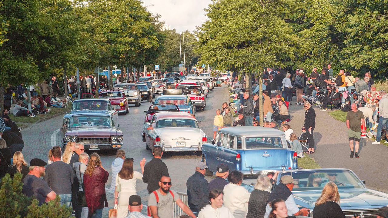 BEST OF CRUISING CARS PERFORMANCE #1 Classic Car Cruising Wheels & Wings Falkenberg