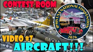 Aircraft - 2026 IPMS Nationals Contest Room - Squadron Video 5 - Aircraft Models Category