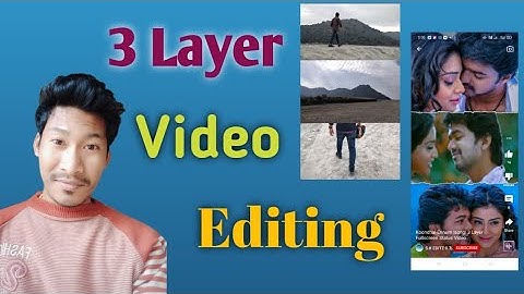 3 layer video editing//YouCut Video Editor App//how to make 3 layer video//3 layer video