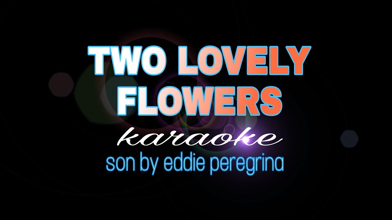TWO LOVELY FLOWERS eddie peregrina karaoke YouTube
