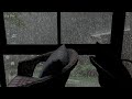 Heavy Rain on Window on a Cold Day | 24Hrs Relaxing Rains Sounds & Distant Thunder for Sleeping