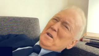 Joe Biden takes a nap!