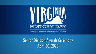 VHD 2023 State Contest Senior Division Awards Ceremony