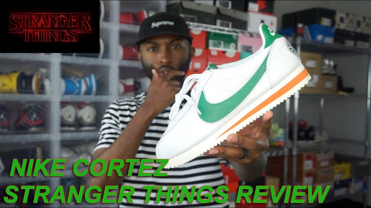 medio Intacto Devastar Nike Cortez Hawkins High Stranger Things Review - YouTube