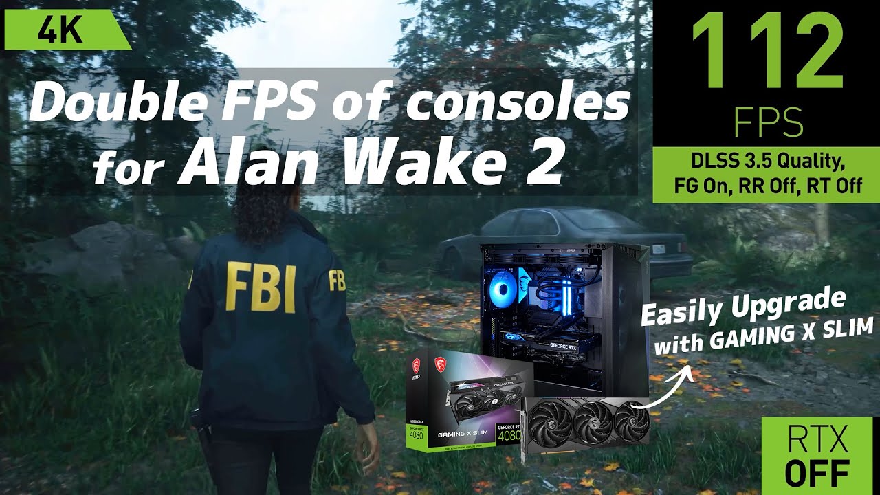 Alan Wake 2 Out Now With Full Ray Tracing & DLSS 3.5: Get The Ultimate  Experience On GeForce RTX 40 Series GPUs, GeForce News