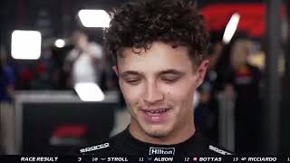 Lando Norris Post Race interview Hungarian Grand Prix _f1 _l