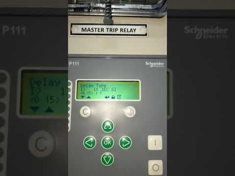 Schneider Micom P111 relay