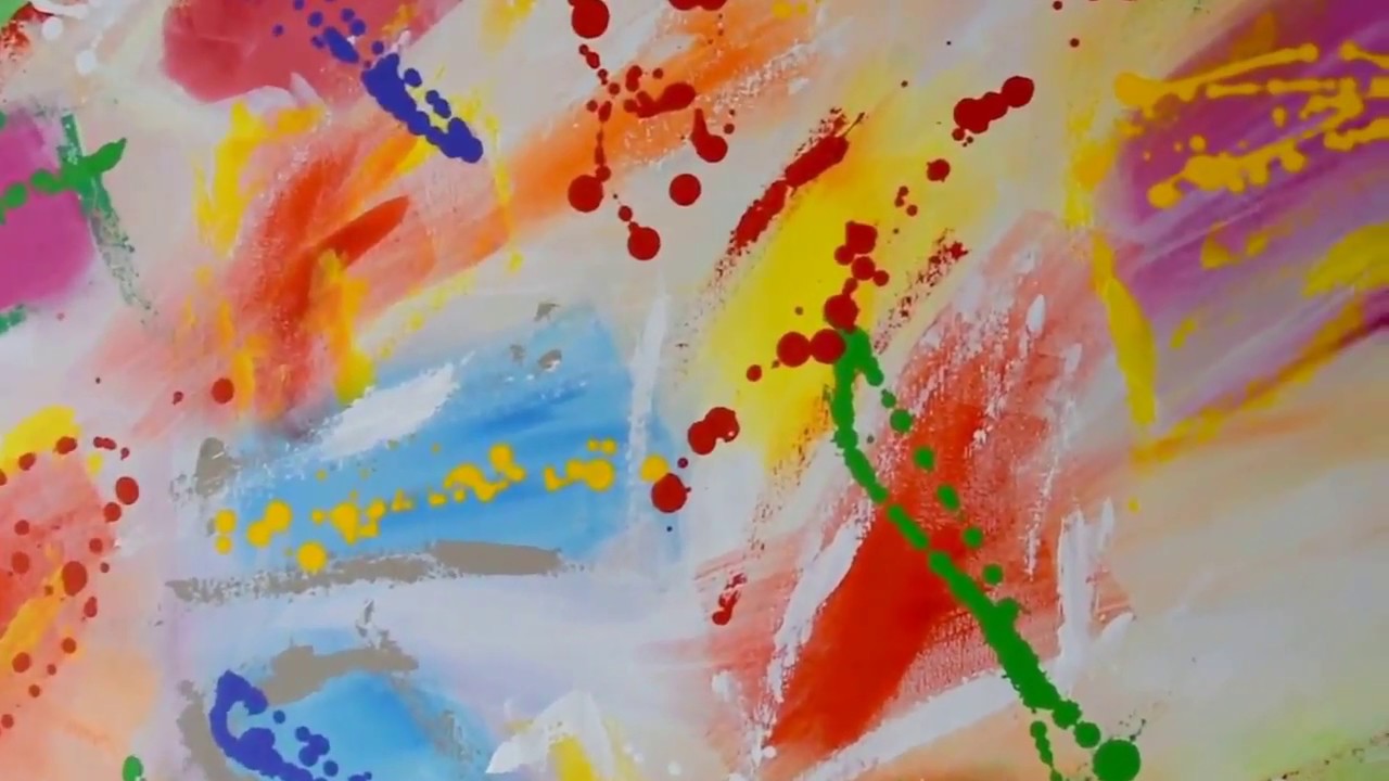 Bunte abstrakte Kunst: "Color Dance" by MartinK