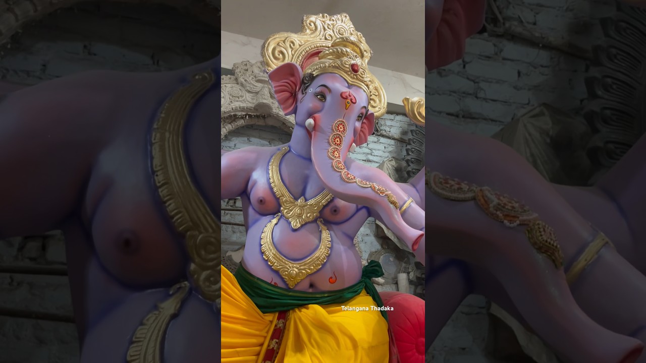 Most Unique Ganesh Idol 2024 | Dhoolpet Ganesh 2024 | 