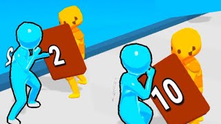 LEVEL UP RUNNER UP  in satisfying run mobile game 8 X ANDROID IOS GAME screenshot 4