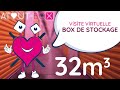 Visite dun box de stockage de 32 mtres cubes