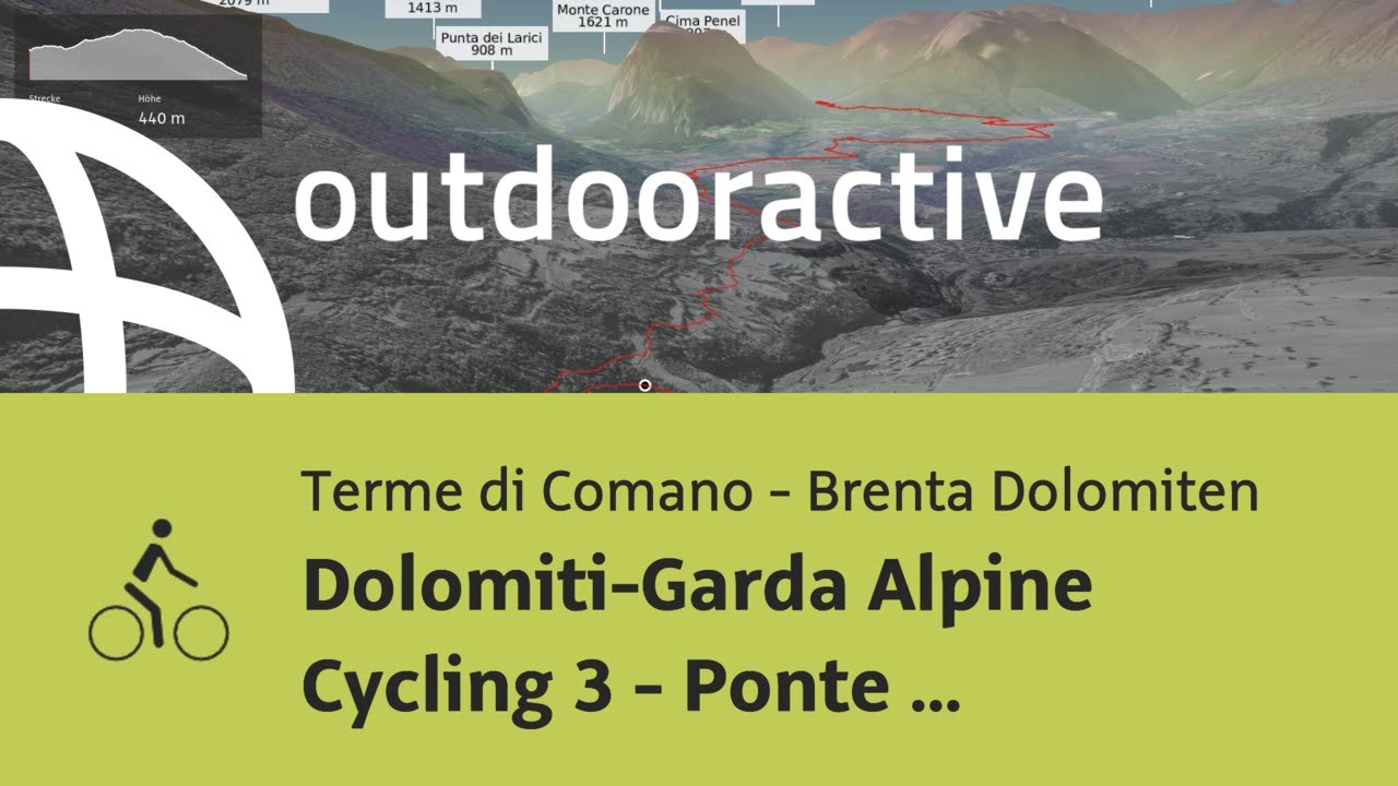 Radtour in Terme di Comano - Brenta Dolomiten: Dolomiti-Garda Alpine Cycling ...