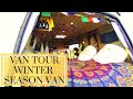 Van Tour| WINTER season VANBUILD, couple traveling indefinite for the FREEDOM