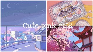 Cute pink gifs|Anime ver|Cute gifs| screenshot 4